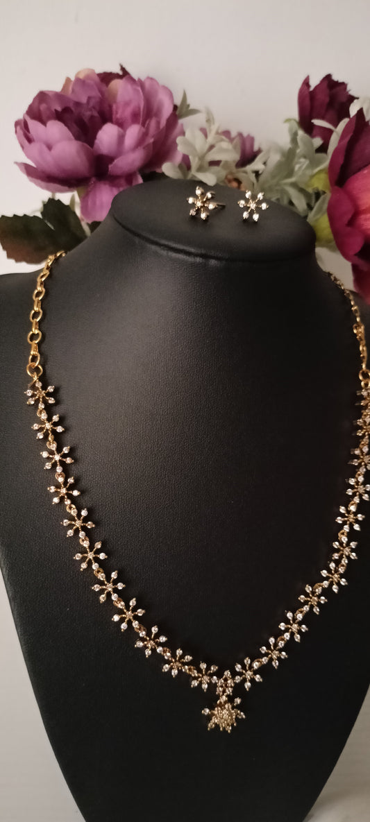 Gold Imitation Necklace Set