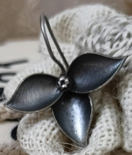 Triple Petal Earrings