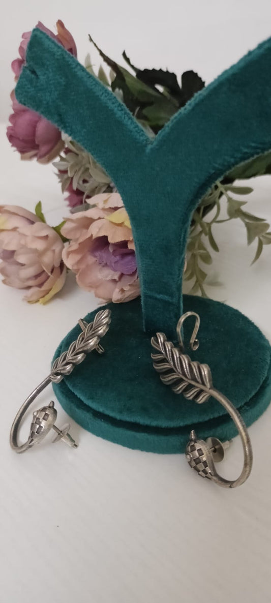 Ear Cuffs - Bugadi Peacock Design