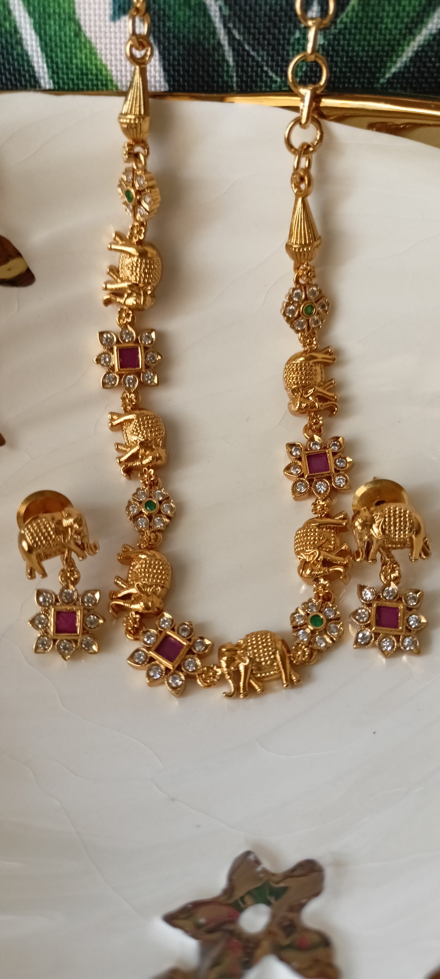 Gold Necklace Set