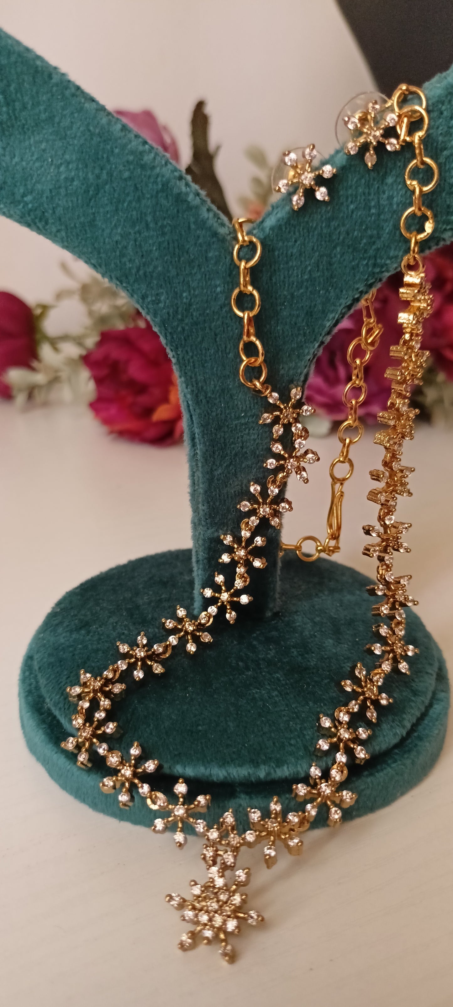 Gold Necklace Set