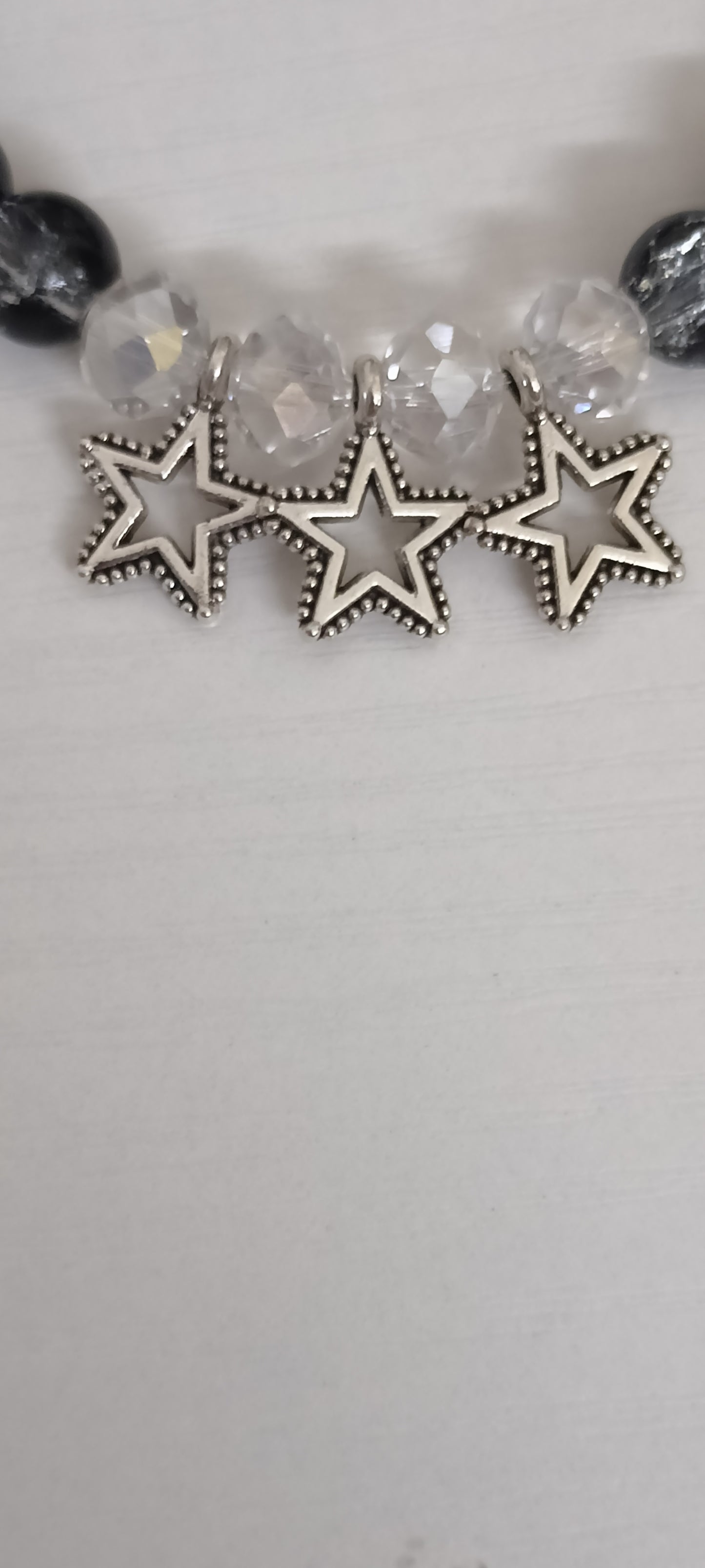 Starlight Charm Beaded Earring & Bracelet Set – Personally Handcrafted