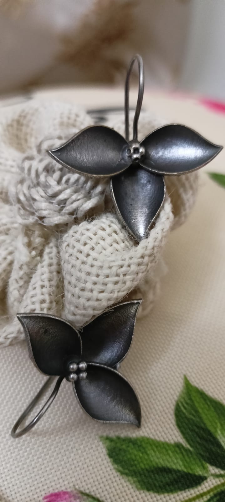 Triple Petal Earrings