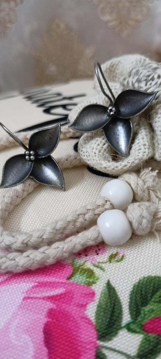 Triple Petal Earrings