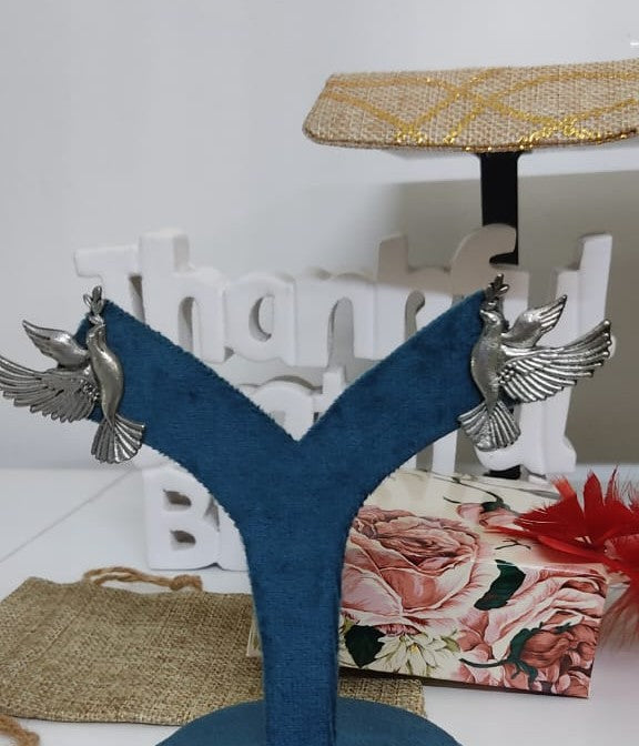 Earring - Handcrafted Peace Doves