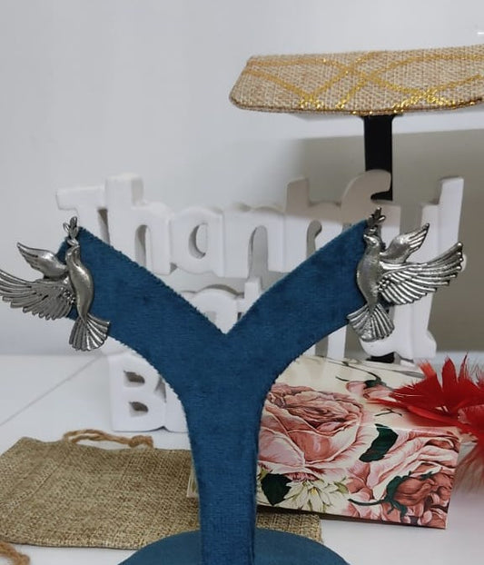 Earring - Handcrafted Peace Doves
