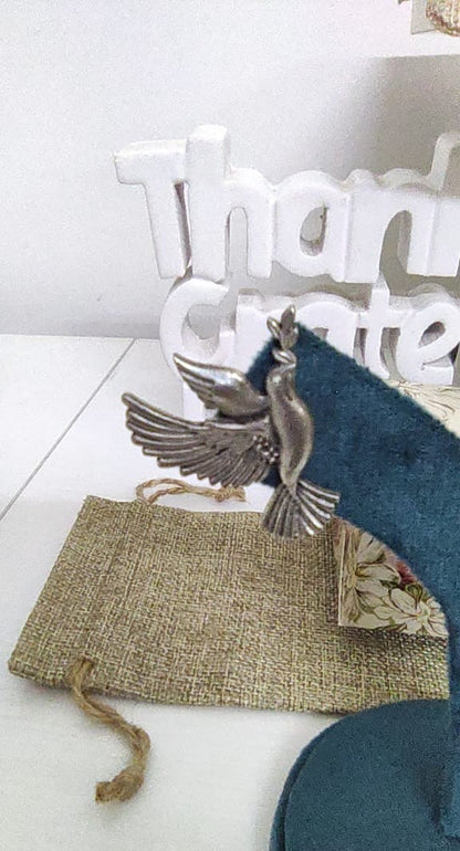 Earring - Handcrafted Peace Doves