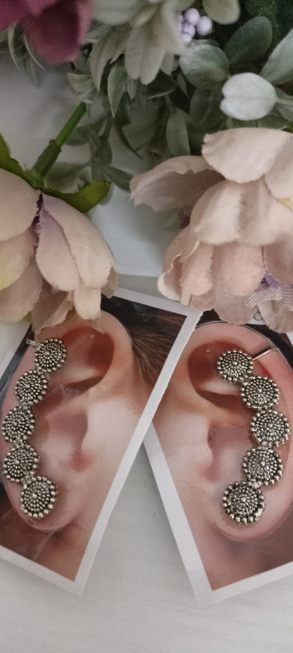 Ear Cuffs - Flower Design