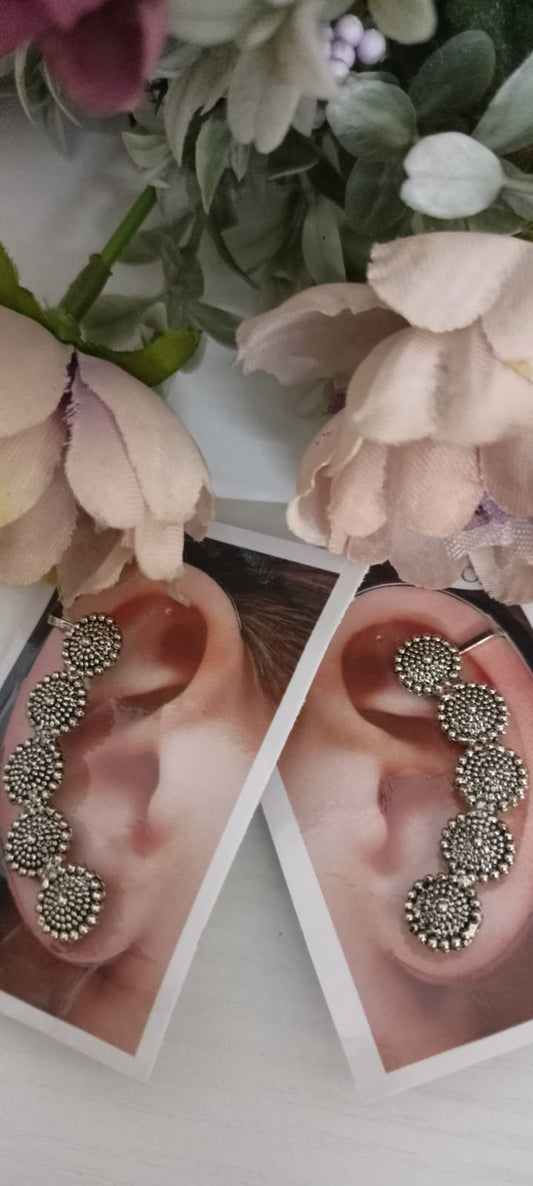 Ear Cuffs - Flower Design
