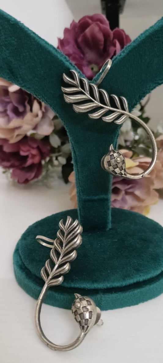 Ear Cuffs - Bugadi Peacock Design