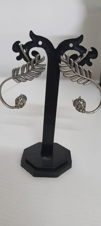 Ear Cuffs - Bugadi Peacock Design