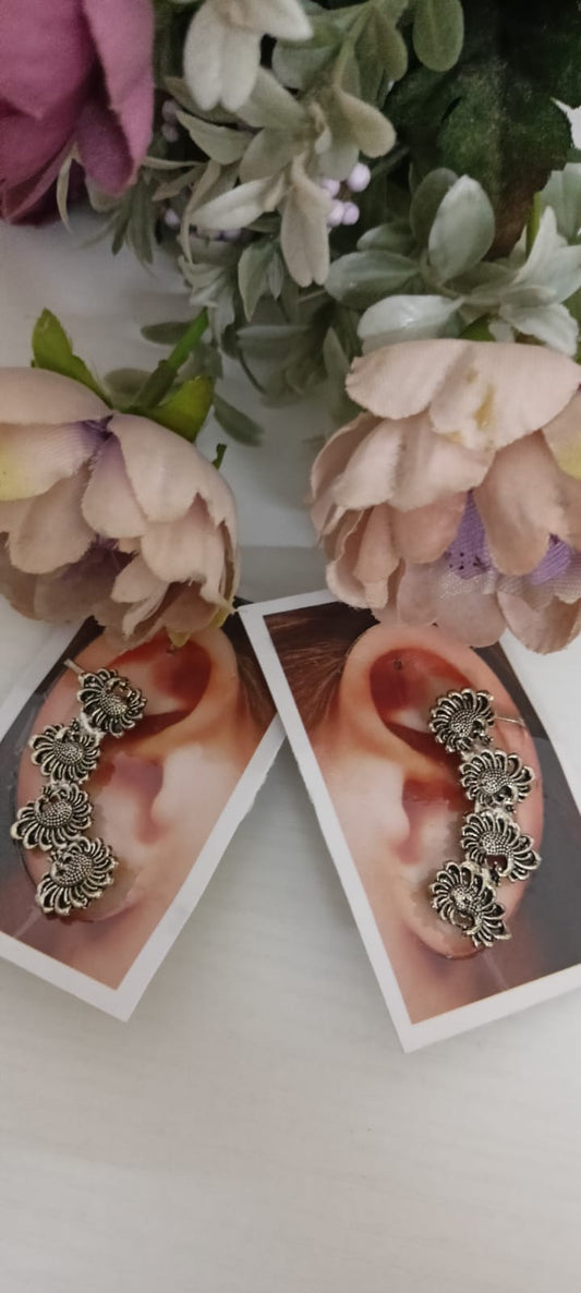 Ear Cuffs - Small Peacock Design