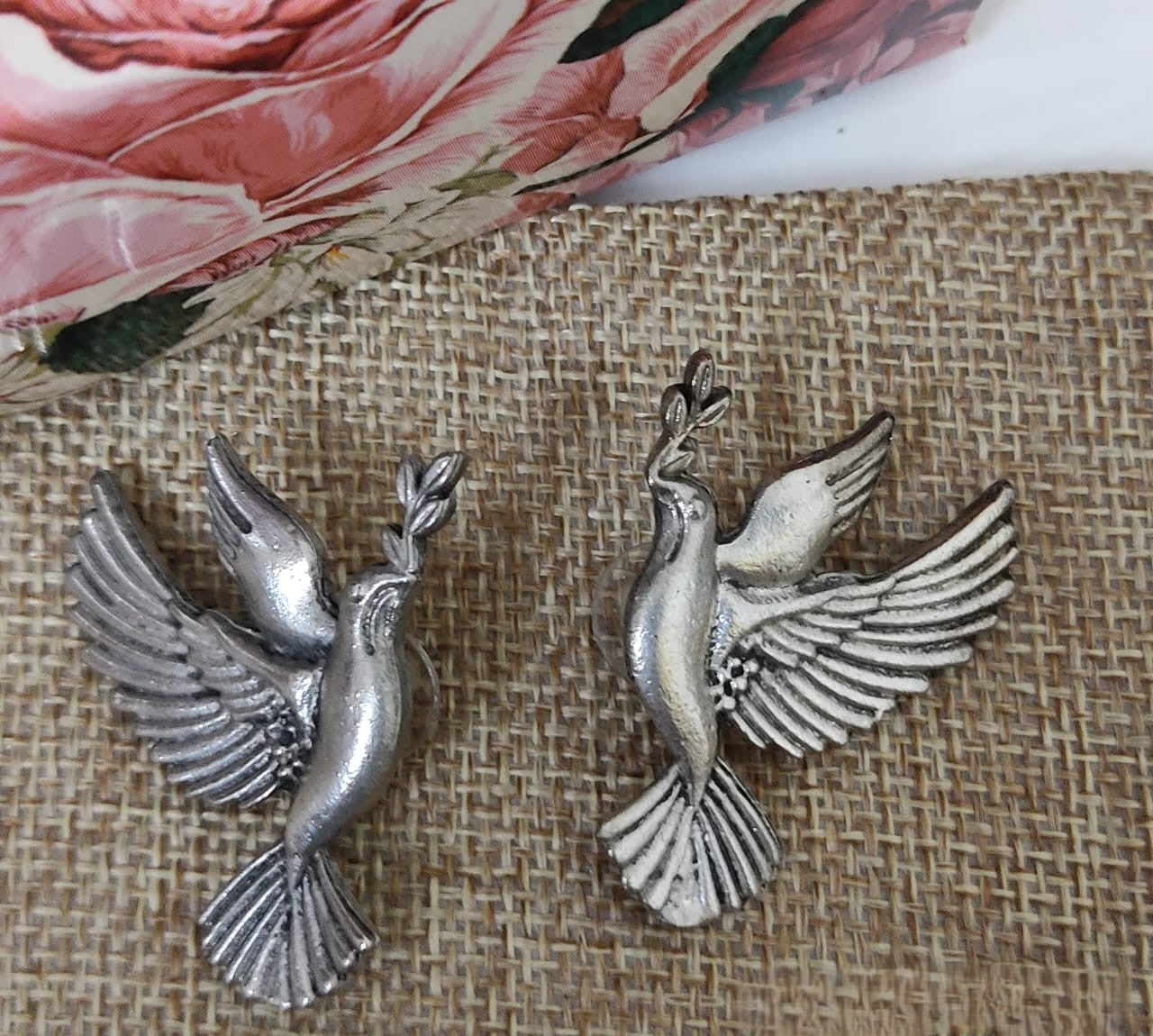 Earring - Handcrafted Peace Doves